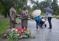 В Киеве появился памятник ветеранам Второй Мировой Войны