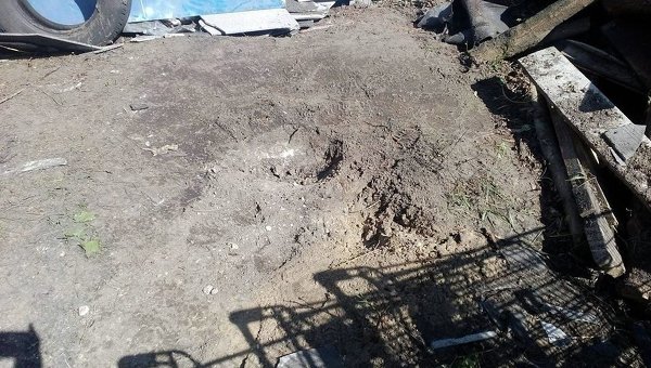 На месте взрыва на территории базы роты Восточный корпус в Харькове