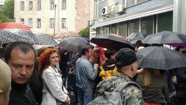 Участников ЛГБТ-фестиваля в Киеве. Архивное фото