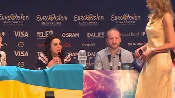 Пресс-конференция победителя Евровидения-2016 Джамалы. Видео