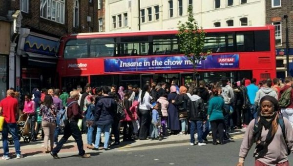 В ДТП с участием автобуса в Лондоне не менее 17 человек получили травмы