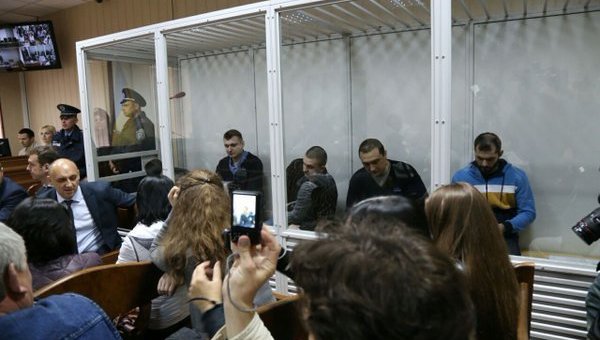 В Киеве зачитывают обвинения экс-беркутовцам в расстрелах на Евромайдане. Архивное фото