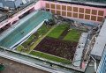 В спортивном центре Университета Гонконга рухнула крыша