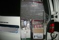 Обыск дипломатического авто, перевозившего контрабандные сигареты
