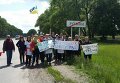 Пеший марш медиков из города Ромны в Киев
