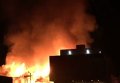 Пожар на рынке в Кишиневе.Видео