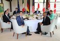 Обед лидеров стран G7 на саммите в Японии