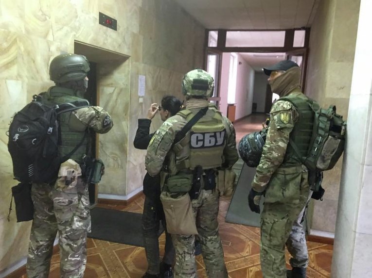 Обыск в Одесской ОГА