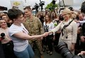 Надежда Савченко и Юлия Тимошенко