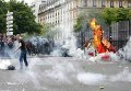 Акции протеста в Париже