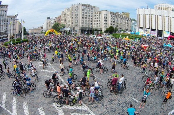 Велодень в Киеве