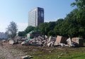 В Киеве окончательно снесли памятник чекистам