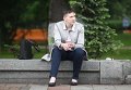 Надежда Савченко под Радой