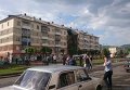 Обрушение дома в российском Междуреченске