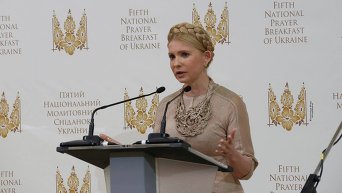 Юлия Тимошенко с привычной косой