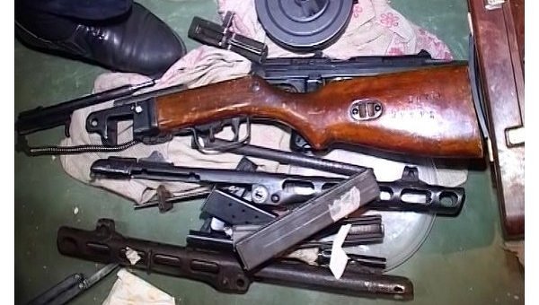 Полиция обнаружила большой арсенал оружия в киевском гараже