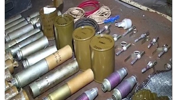 Полиция обнаружила большой арсенал оружия в киевском гараже