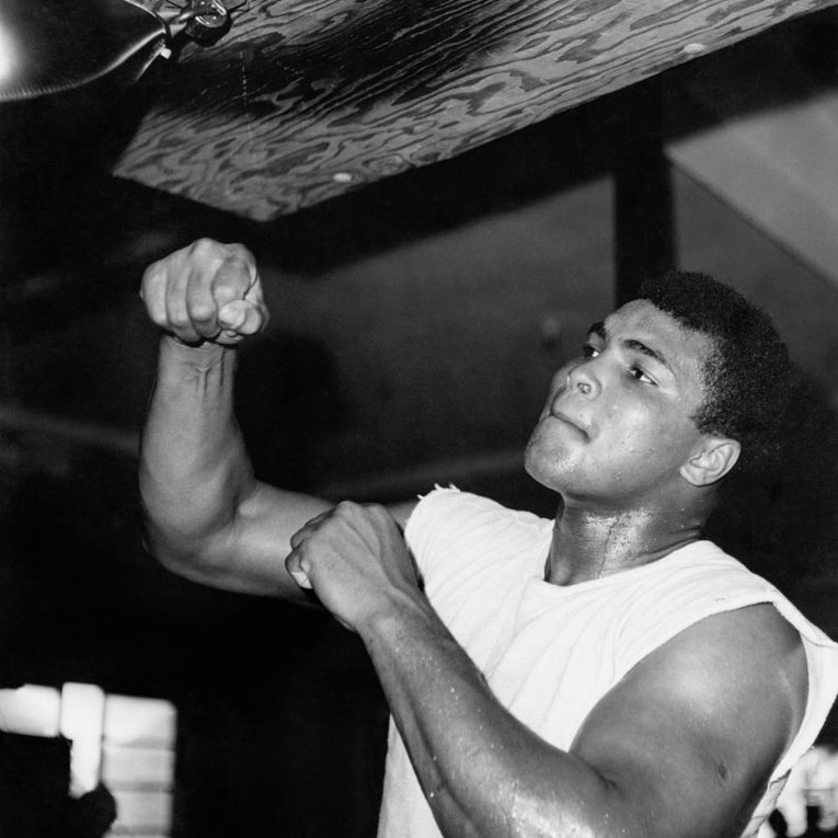 Легендарный американский боксёр Мохаммед Али