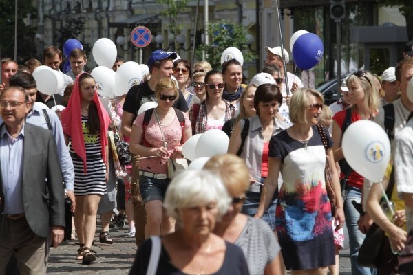 Марш в поддержку традиционной семье в Киеве