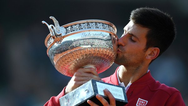 Серб Джокович стал победителем Открытого чемпионата Франции по теннису