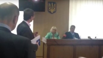 Избрание меры пресечения задержанному замглаве Николаевской ОГА, Видео