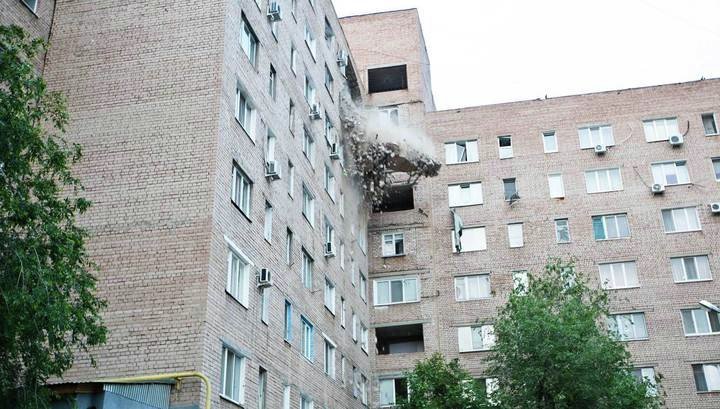 Взрыв газа в жилом доме в Оренбурге