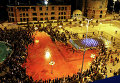 Протестующие македонцы залили краской дом правительства