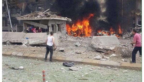 Взрыв заминированного автомобиля у полицейского участка в турецкой провинции Мардин
