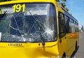 Столкновение двух маршруток в Киеве