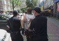Задержание противников ЛГБТ-марша в Киеве
