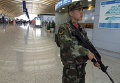 Аэропорт Шанхая в оцеплении полиции после взрыва