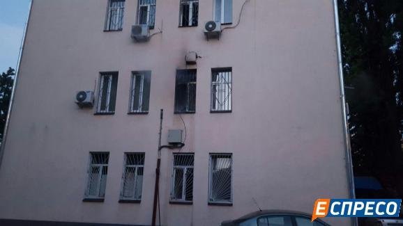 Ночью в Соломенском районном суде Киева произошел пожар