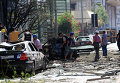 На месте взрыва в Бейруте