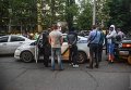 Задержание полицейских-взяточников с погоней и стрельбой в Одессе