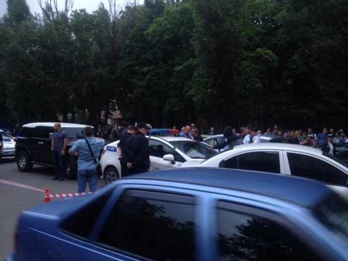 Задержание полицейских-взяточников с погоней и стрельбой в Одессе
