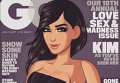 Ким Кардашьян снялась обнаженной для обложки мужского журнала GQ