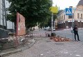 Обрушение здания в центре Киева