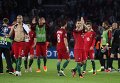 Игроки сборной Португалии Пепе и Виейринья