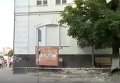 Обрушение карниза здания на Контрактовой площади в Киеве. Видео