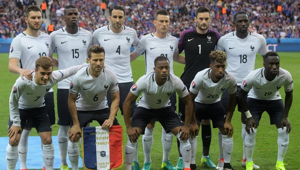Игроки сборной Франции