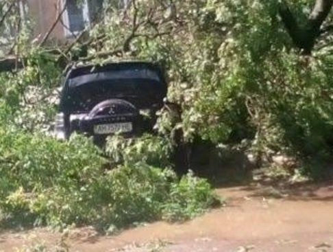 Ураган в Ивано-Франковске