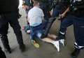 Задержания в Марселе после драки между фанатами сборных Украины и Польши