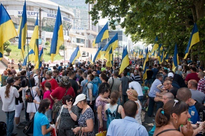 Антитрухановский митинг в Одессе