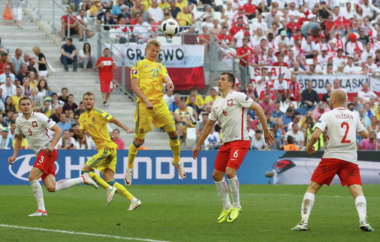 Украина против Польши на Евро-2016, Франция