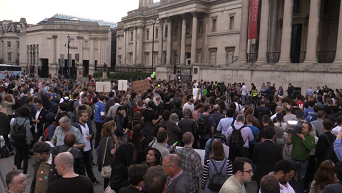 Митинг в Лондоне против Brexit в преддверии референдума. Видео