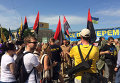 Азов и Правый сектор пикетируют облсовет в Харькове