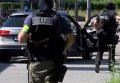 Спецназ и медики на месте атаки стрелка в Германии