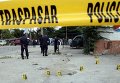 Полиция на месте преступления в Гондурасе