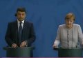 Совместный брифинг Гройсмана и Меркель в Берлине