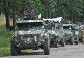 Международные военные учения Rapid trident-2016 во Львовской области. Архивное фото